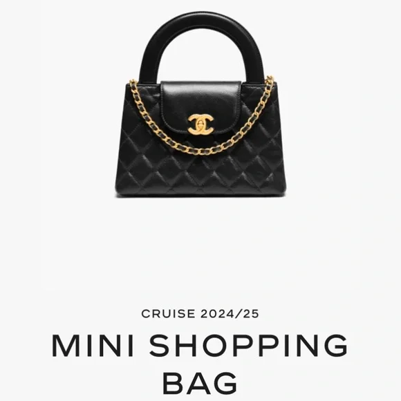 Chanel small Kelly bag. Black calf leather - Picture 1 of 17